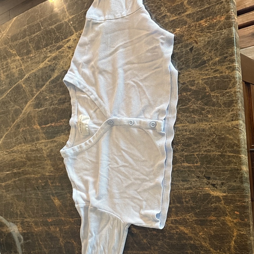 Aeropostale Sky Blue Knit Top